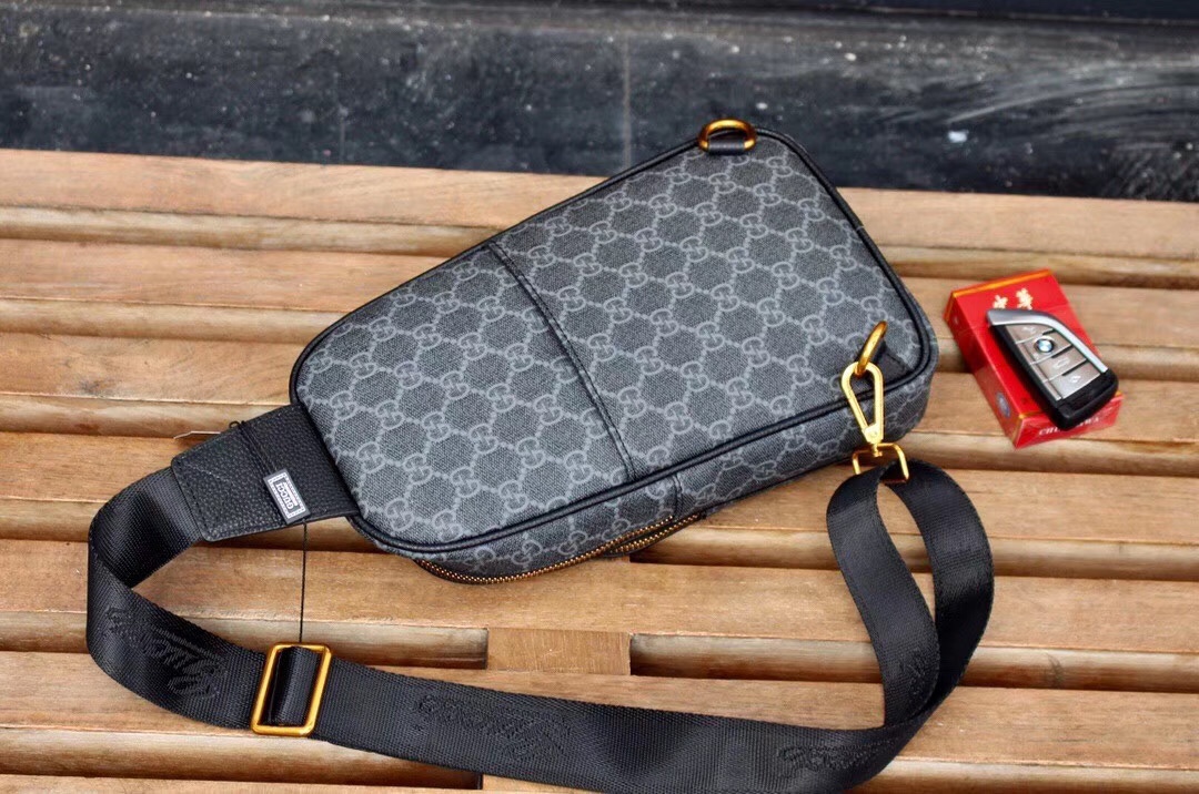 Gucci-Inspired GG Pattern Sling Bag - Trendy and Compact