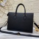 Gucci-Inspired Black Monogram Tote Bag - Timeless Elegance