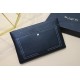 Hermès Navy Blue Leather Wallet | Classic 'H' Emblem |