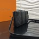 Trendy LV Crossbody Bag - Black Monogram Canvas