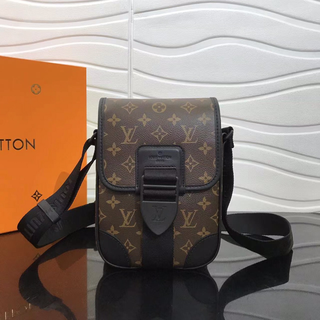 LV Brown Monogram Crossbody Bag - Trendy and Timeless