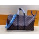 LV Brown Monogram Duffle Bag - Colorful Strap Accent