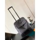 Chanel Quilted Trolley Bag - Black, Premium Leather, Travel Essential, Fashionable Design