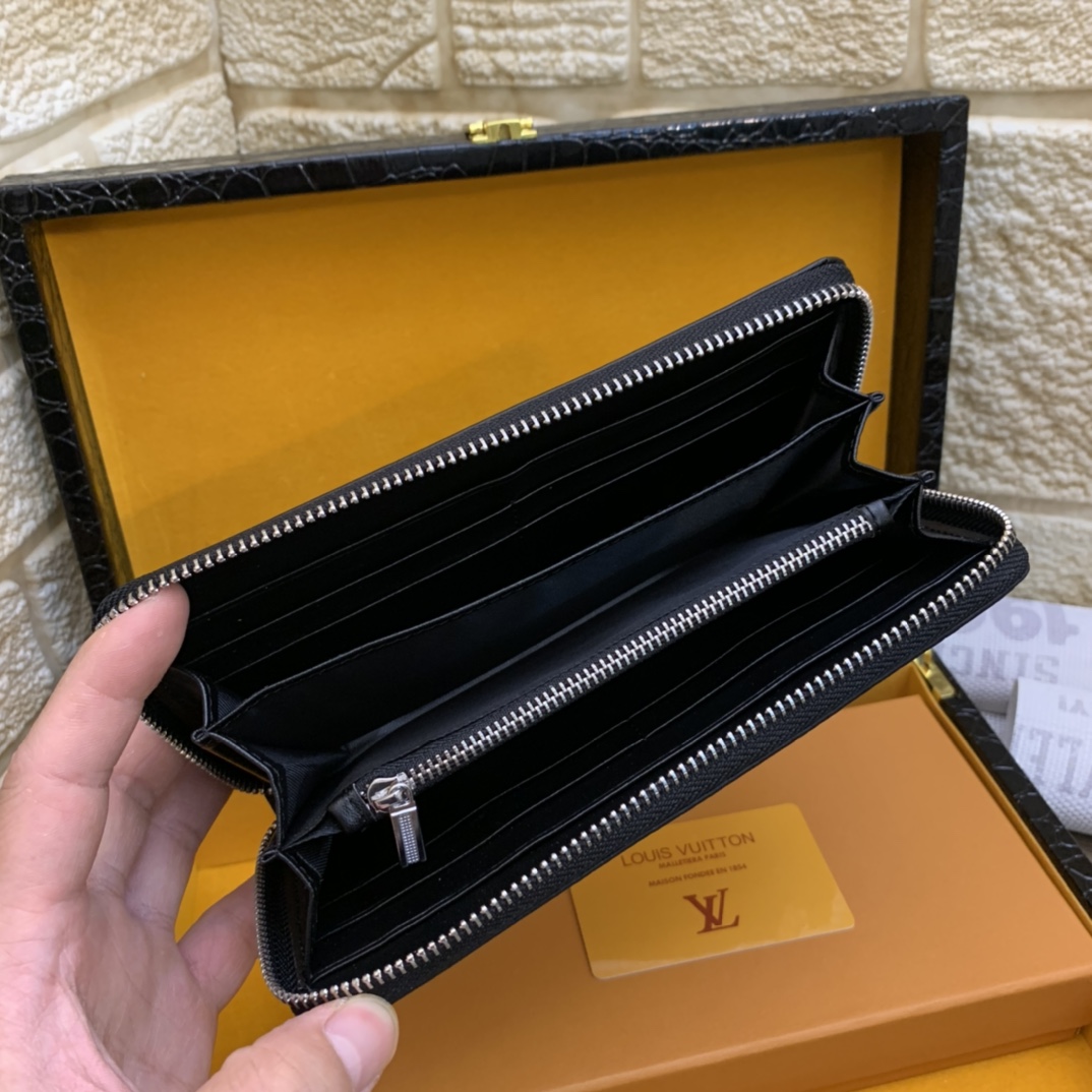 2023 New LV Long Wallet -Original Cowhide