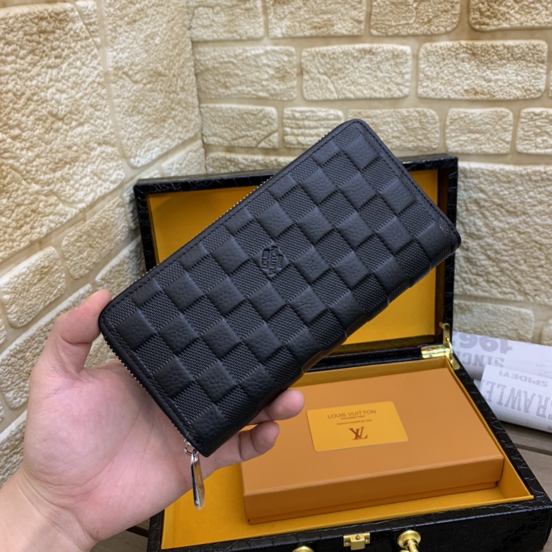 2023 New LV Long Wallet -Original Cowhide