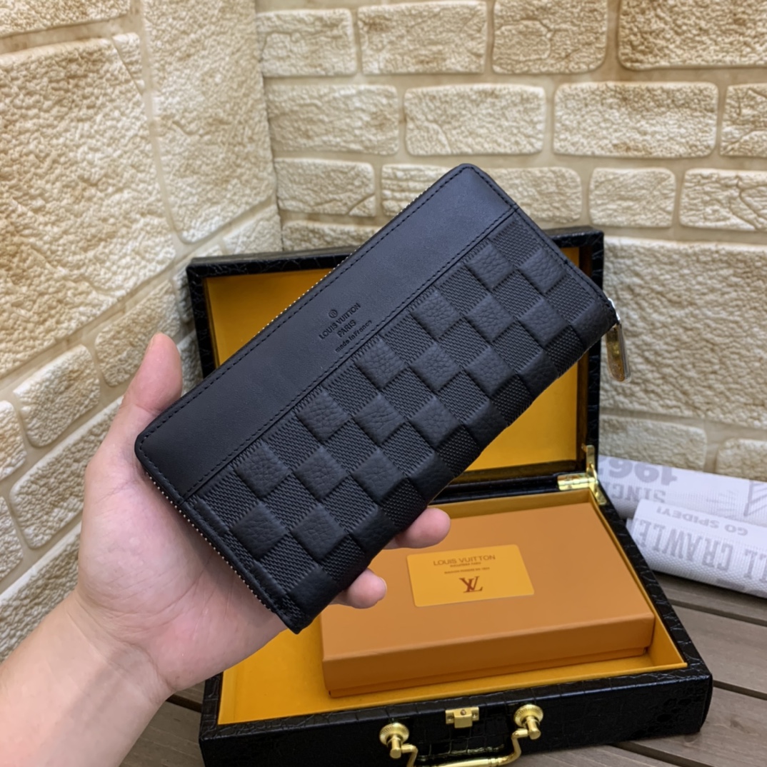 2023 Luxury LV Long Wallet - Genuine Cowhide