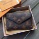 Louis Vuitton-Inspired Monogram Wallet - Timeless Luxury