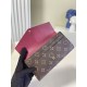 Louis Vuitton Monogram Wallet - Brown with Gold Button